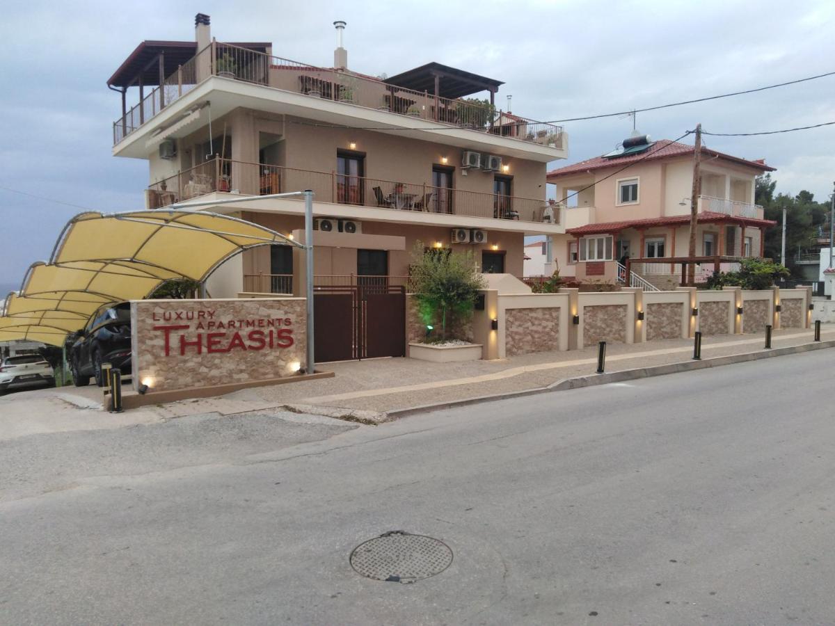 Theasis1 Villa Neos Marmaras Bagian luar foto
