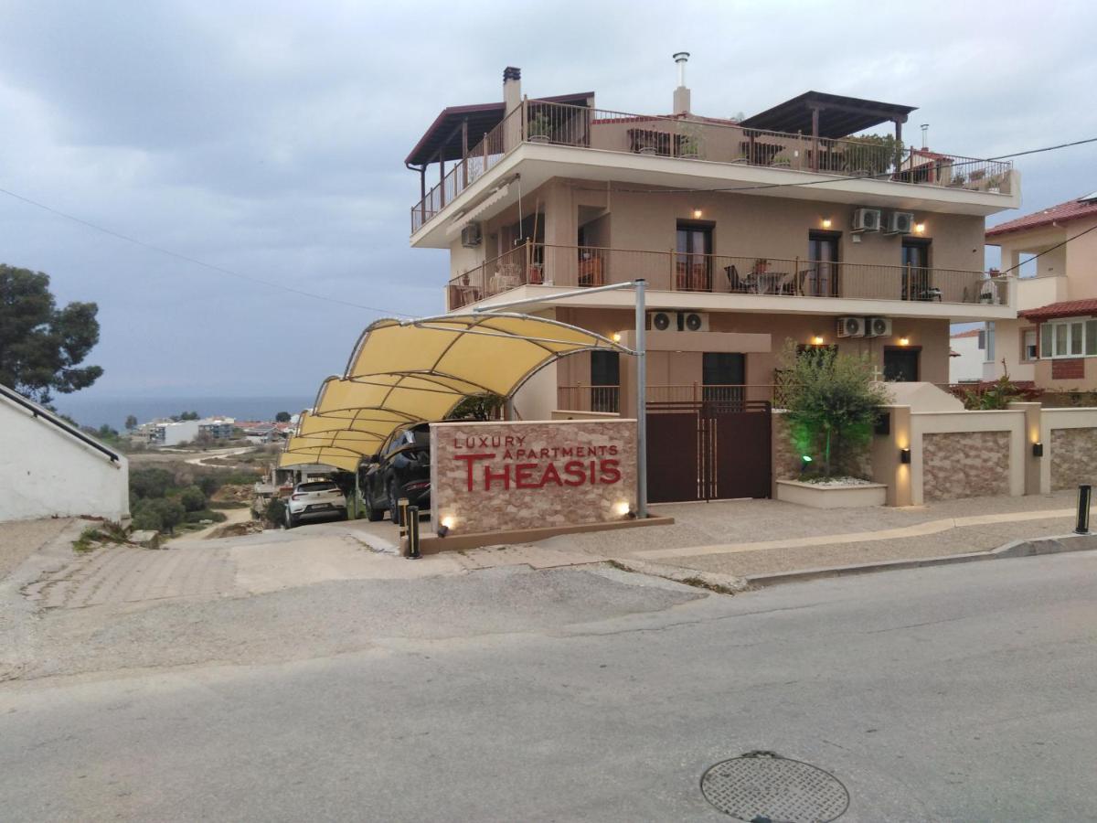 Theasis1 Villa Neos Marmaras Bagian luar foto