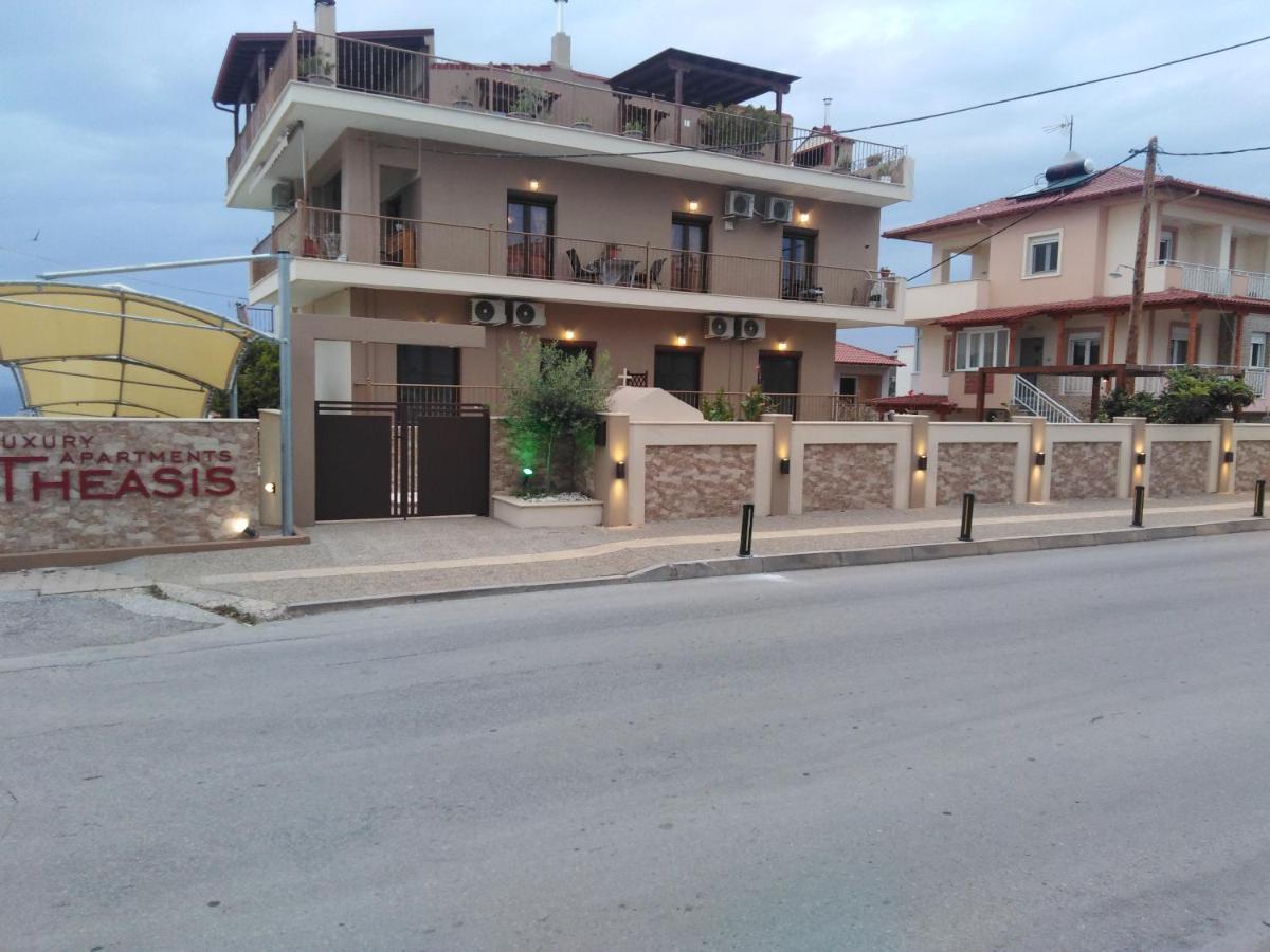 Theasis1 Villa Neos Marmaras Bagian luar foto