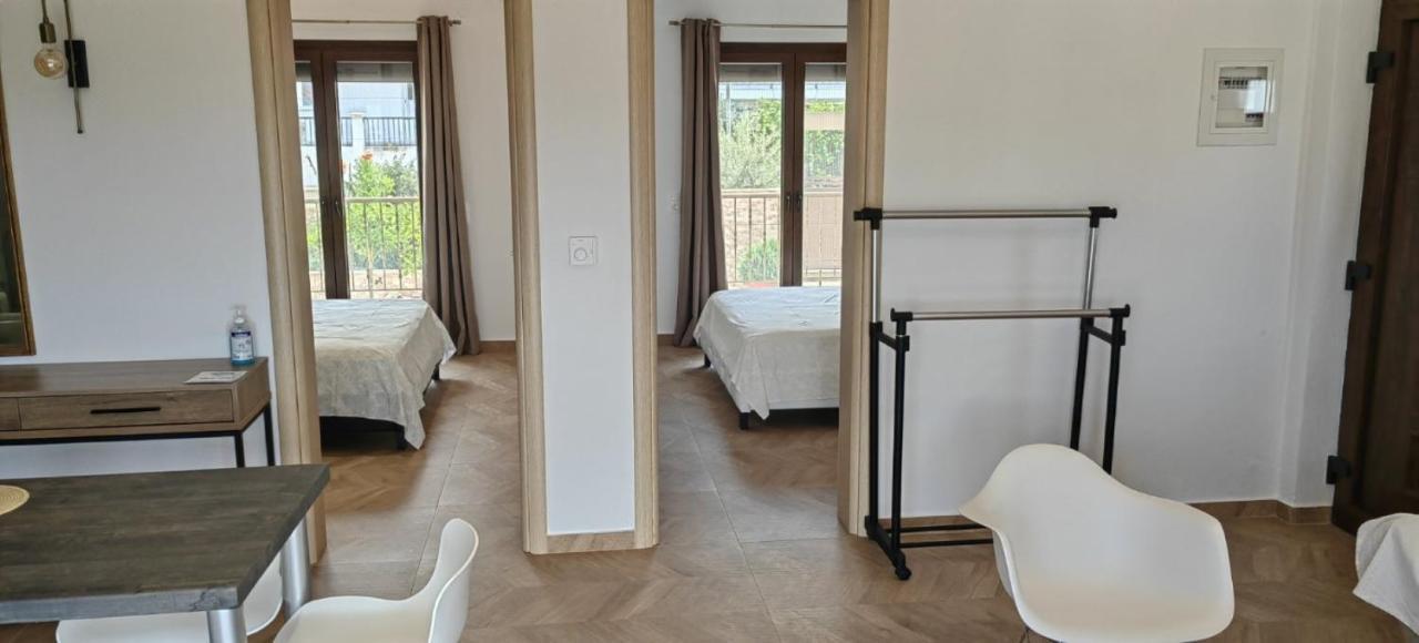 Theasis1 Villa Neos Marmaras Bagian luar foto
