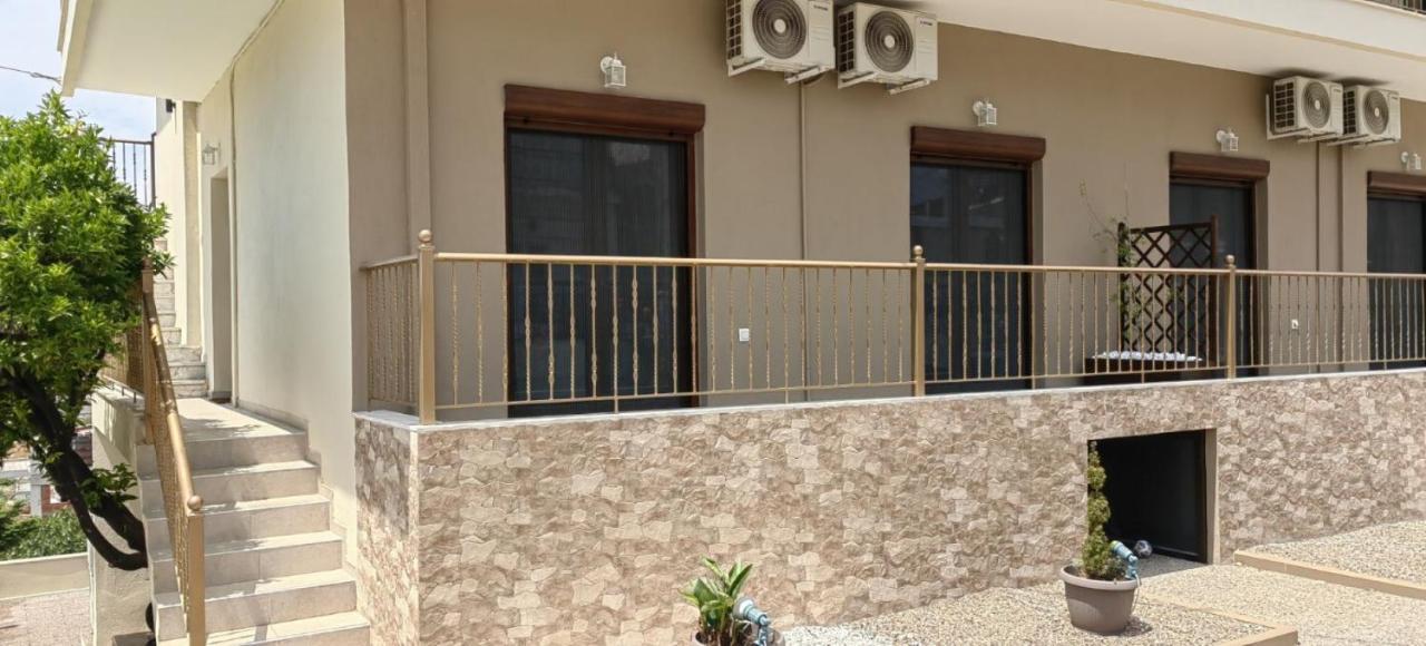 Theasis1 Villa Neos Marmaras Bagian luar foto