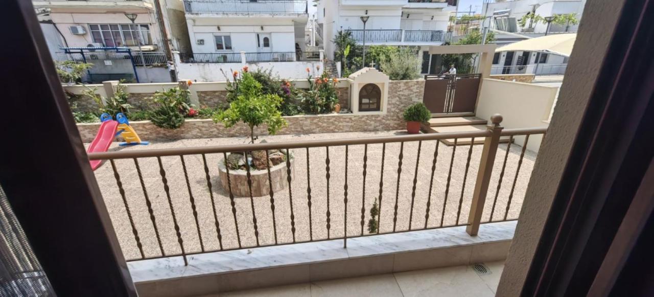 Theasis1 Villa Neos Marmaras Bagian luar foto