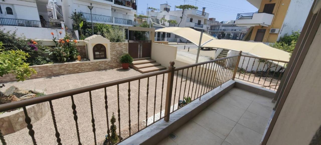 Theasis1 Villa Neos Marmaras Bagian luar foto