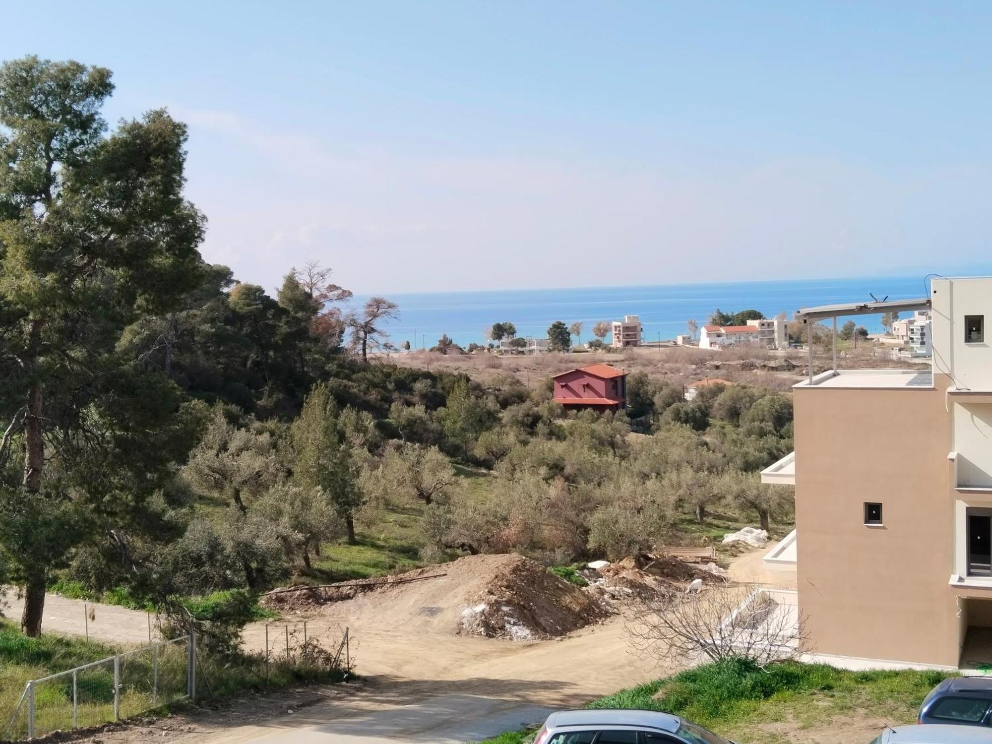 Theasis1 Villa Neos Marmaras Bagian luar foto