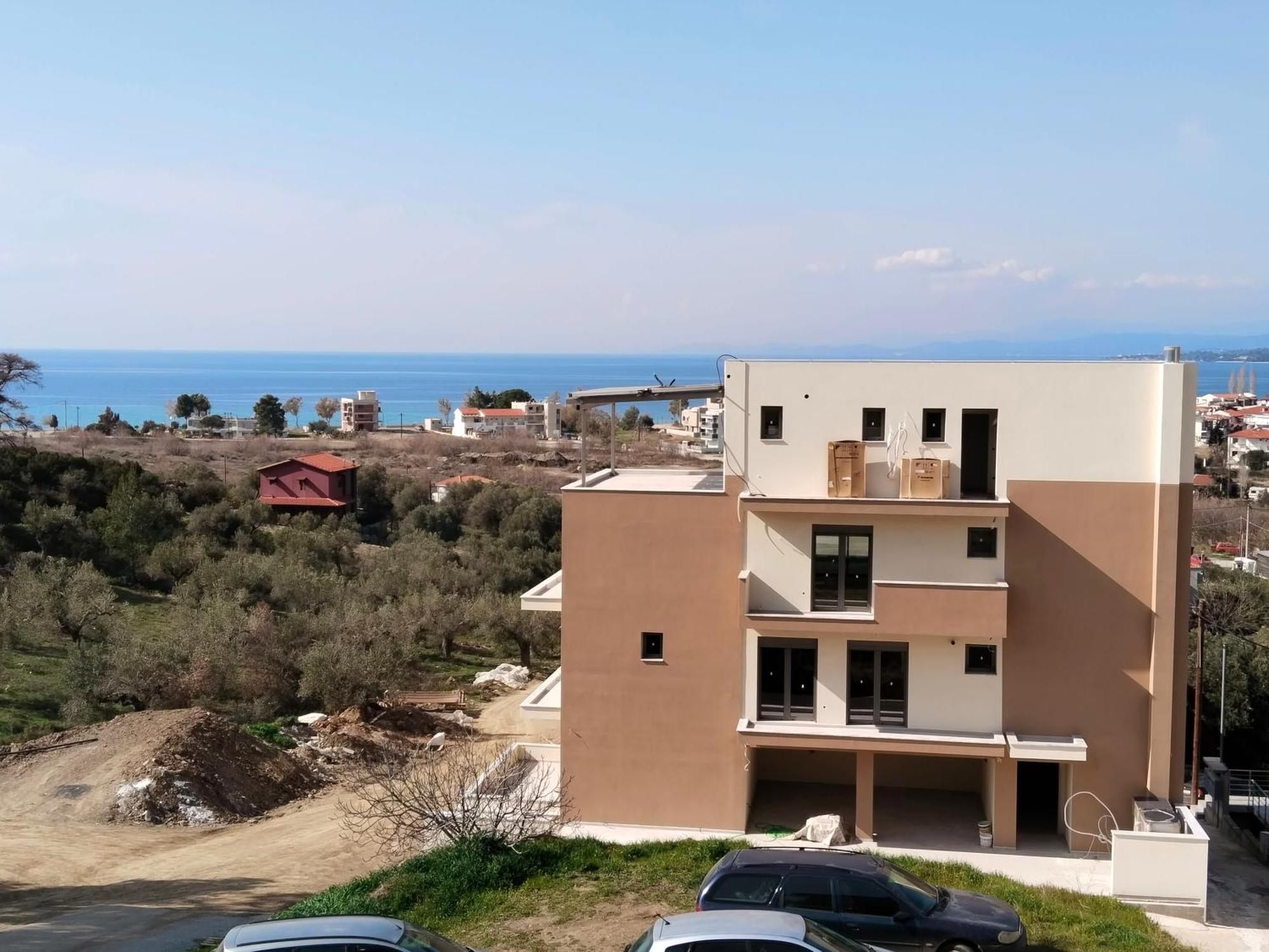 Theasis1 Villa Neos Marmaras Bagian luar foto