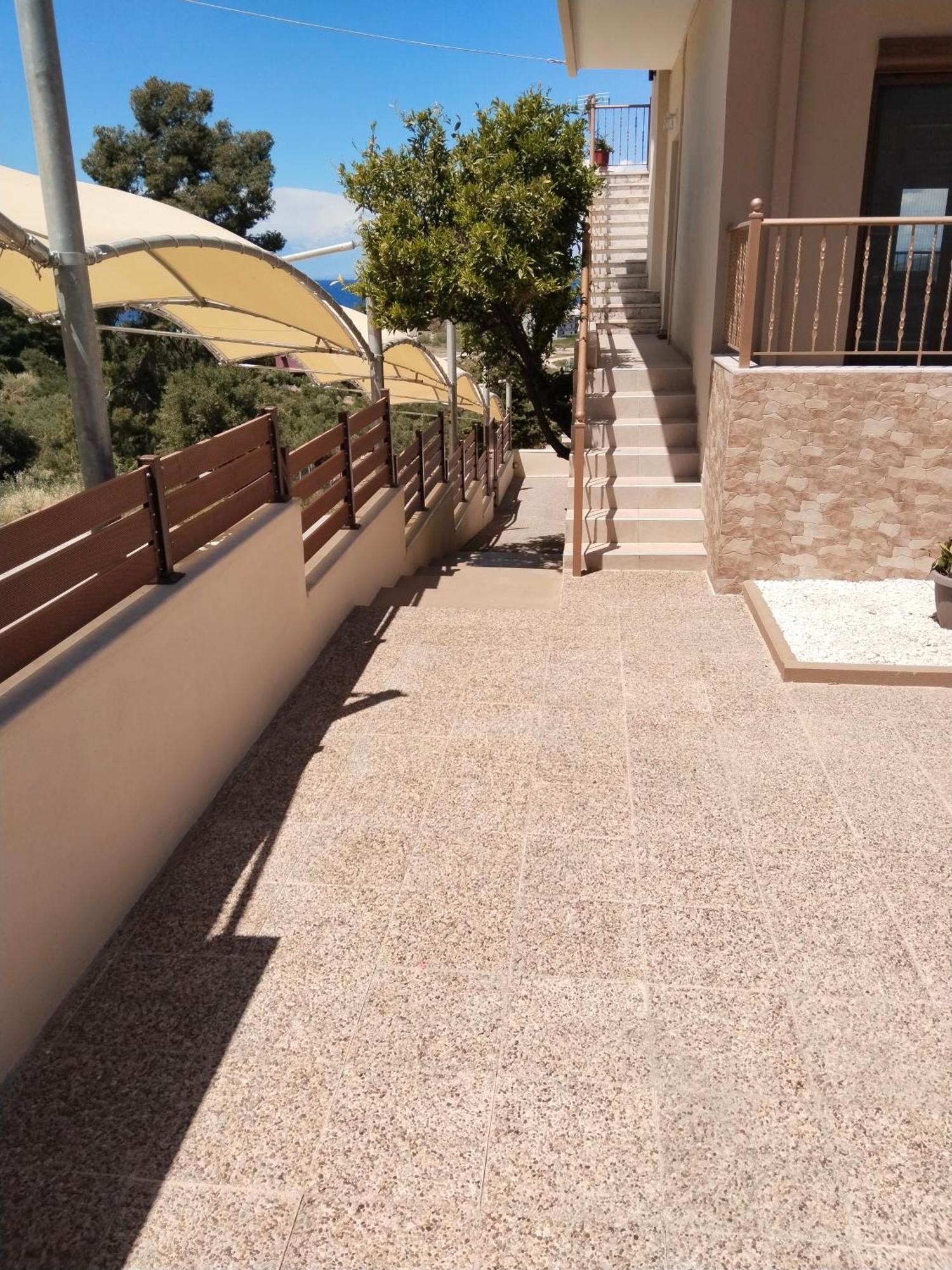 Theasis1 Villa Neos Marmaras Bagian luar foto