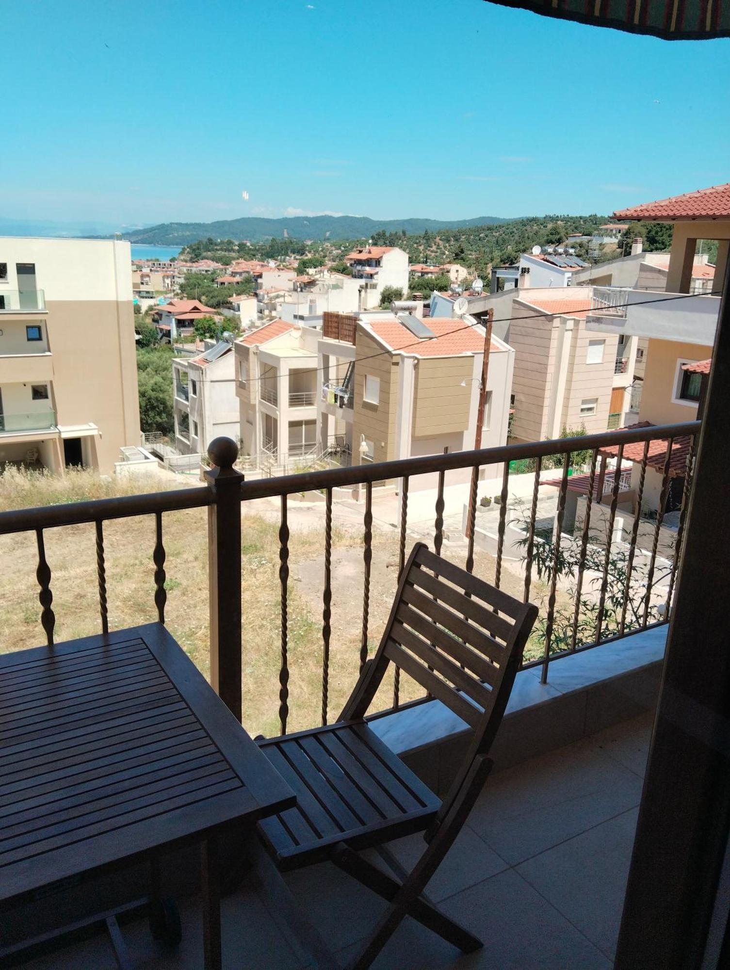 Theasis1 Villa Neos Marmaras Bagian luar foto